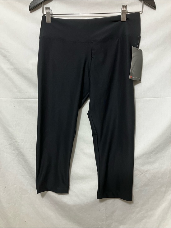 Bally Pants - Bally Black Cropped Active Leggings